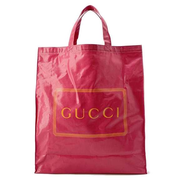 Gucci Logo Coated Tote Bag - Picture 1 of 12